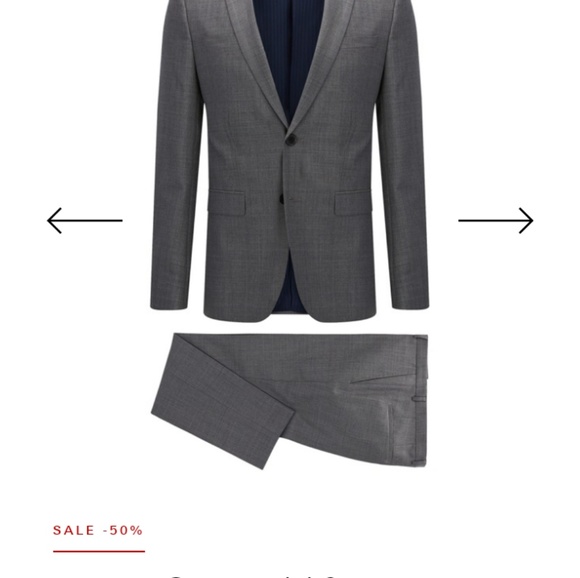 Hugo Boss suit